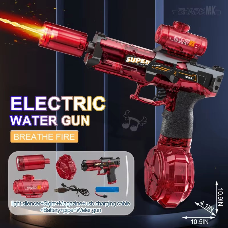 Unleash the Fun with Our Automatic Electric Water Gun - Perfect for Summer Outdoor Adventures!