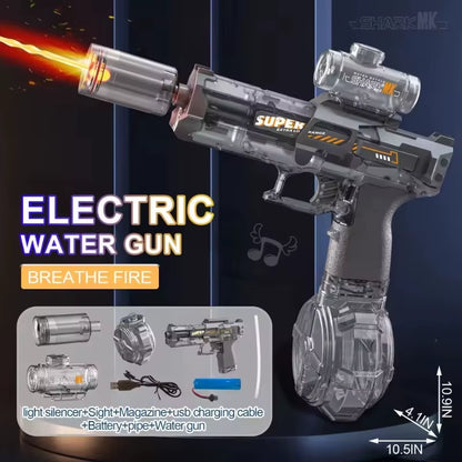 Unleash the Fun with Our Automatic Electric Water Gun - Perfect for Summer Outdoor Adventures!