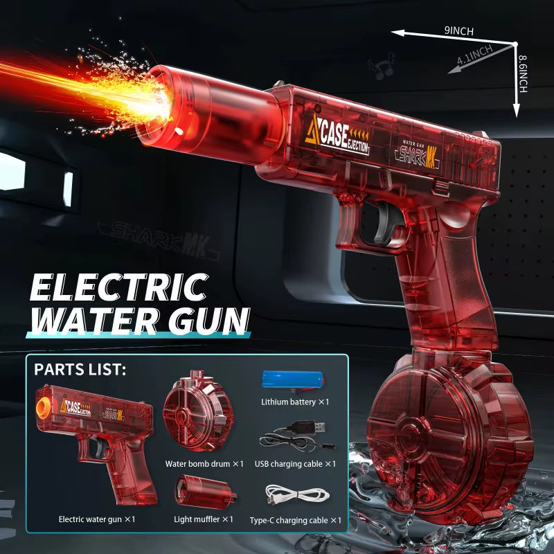 Unleash the Fun with Our Automatic Electric Water Gun - Perfect for Summer Outdoor Adventures!
