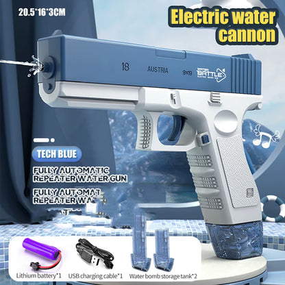Unleash Summer Fun with the High-Pressure Electric Water Gun - The Ultimate Automatic Water Spray Toy for Thrilling Playtime Adventures!