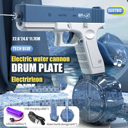 Unleash Summer Fun with the High-Pressure Electric Water Gun - The Ultimate Automatic Water Spray Toy for Thrilling Playtime Adventures!