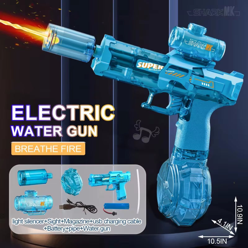 Unleash the Fun with Our Automatic Electric Water Gun - Perfect for Summer Outdoor Adventures!