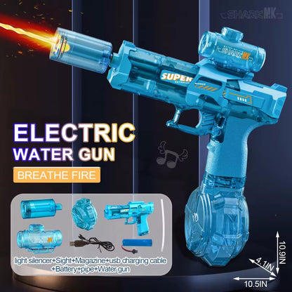 Unleash the Fun with Our Automatic Electric Water Gun - Perfect for Summer Outdoor Adventures!