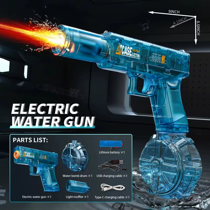 Unleash the Fun with Our Automatic Electric Water Gun - Perfect for Summer Outdoor Adventures!