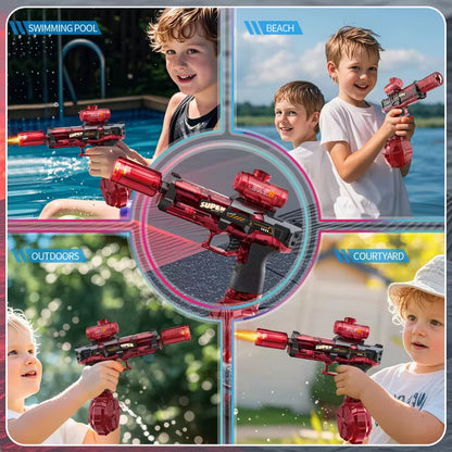 Unleash the Fun with Our Automatic Electric Water Gun - Perfect for Summer Outdoor Adventures!